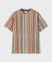 Paul Smith｜ポールスミスのTシャツ/カットソー（ストライプ柄）通販
