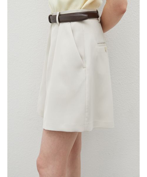 SNIDEL(スナイデル)の「シンプルショートパンツ(その他パンツ・レディース・グレー/ブラック/アイボリー・1/0)」の14枚目の写真