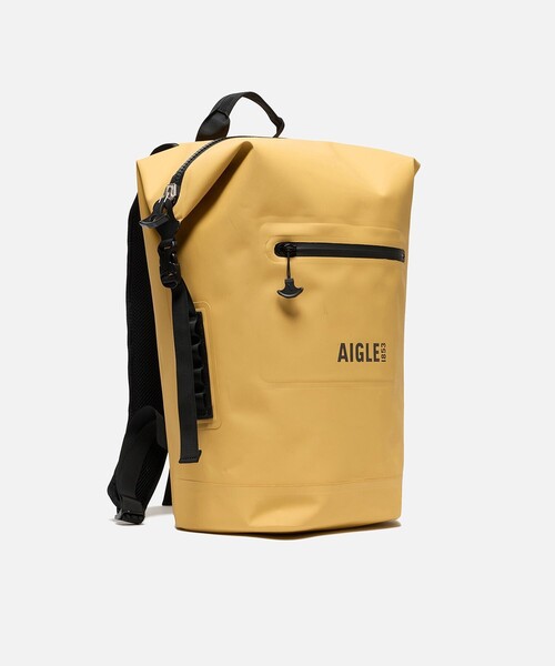 AIGLE(エーグル)の「防水 トラベルドライ バックパック25L(バックパック/リュック・レディース・イエロー/モスグリーン/ブラック・FREE)」の6枚目の写真