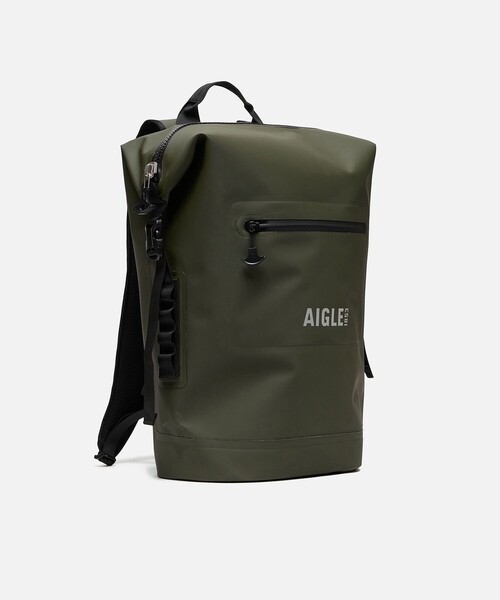 AIGLE(エーグル)の「防水 トラベルドライ バックパック25L(バックパック/リュック・レディース・イエロー/モスグリーン/ブラック・FREE)」の14枚目の写真