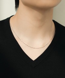 HONE（ホーン）の「Silver925 2type Short Chain Necklace / シルバー925 2タイプショートチェーンネックレス（ネックレス）」