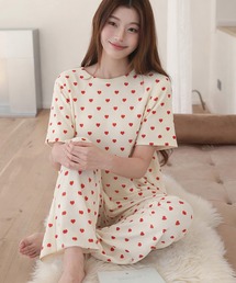 by LEGNA（バイレグナ）の「さらてろ半袖ルームウェア ロングパンツ（ルームウェア/パジャマ）」