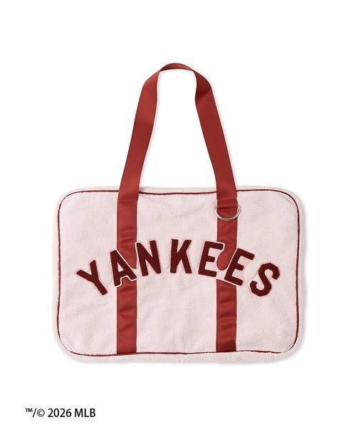 SNIDEL HOME(スナイデルホーム)の「【MLB】パイルバッグ(ハンドバッグ・レディース・ピンク/イエロー/ネイビー・F)」の3枚目の写真
