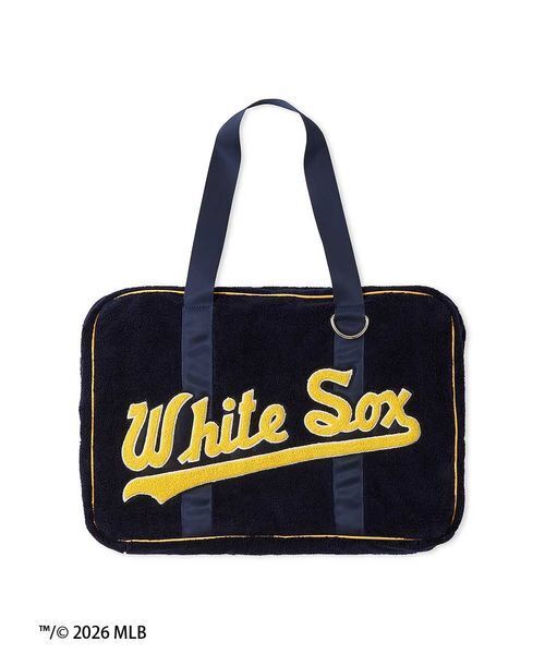 SNIDEL HOME(スナイデルホーム)の「【MLB】パイルバッグ(ハンドバッグ・レディース・ピンク/イエロー/ネイビー・F)」の13枚目の写真