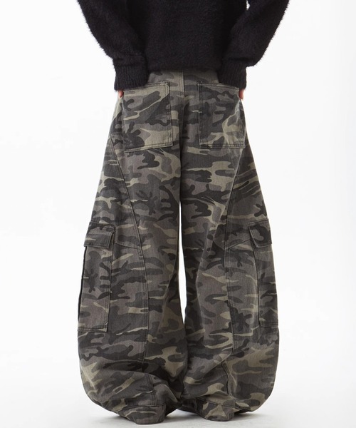 B.R.U（ブル）の「迷彩ドロップパンツ（その他パンツ・メンズ・カーキ・LARGE/MEDIUM）」の4枚目の写真