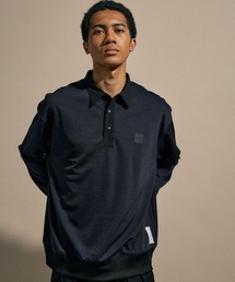 NUMERALS（ヌメラルズ）の「[NUMERALS]MOLDED JERSEY POLO（ポロシャツ）」