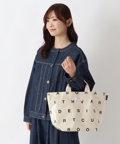 one'sterrace(ワンズテラス)の「ROOTOTE ルートート デリラミネート V(トートバッグ・レディース・ピンク系9/アイボリー系8/ブラック系8・99)」の15枚目の写真