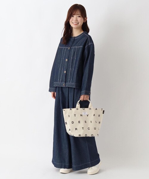 one'sterrace(ワンズテラス)の「ROOTOTE ルートート デリラミネート V(トートバッグ・レディース・ピンク系9/アイボリー系8/ブラック系8・99)」の16枚目の写真