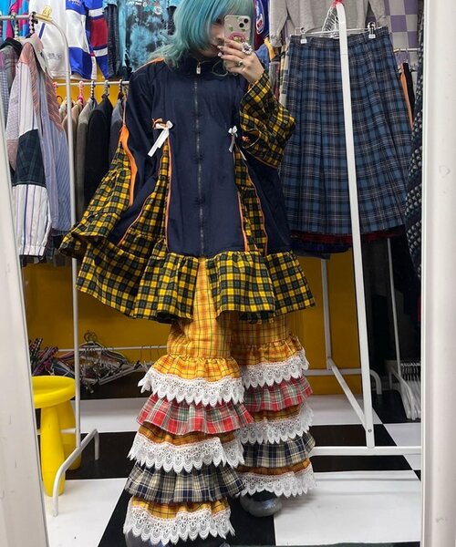 CIAOPANIC(チャオパニック)の「【I’m×CIAOPANIC】ごきげんフリフリパンツ(その他パンツ・レディース・イエロー・ONE SIZE)」の14枚目の写真