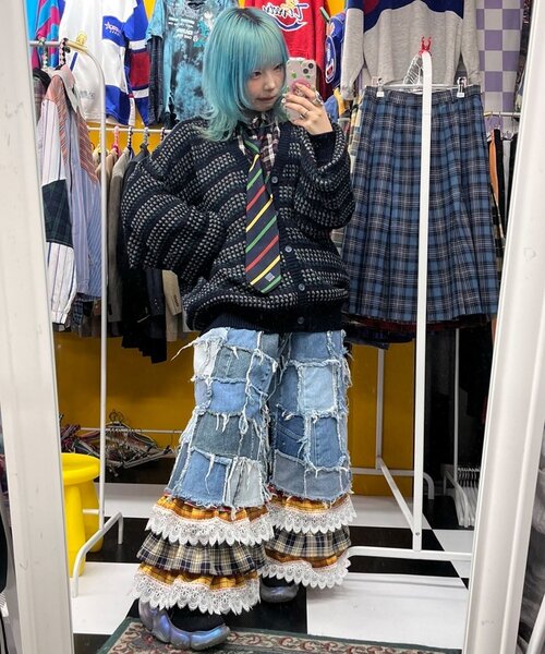 CIAOPANIC(チャオパニック)の「【I’m×CIAOPANIC】ごきげんフリフリパンツ(その他パンツ・レディース・イエロー・ONE SIZE)」の15枚目の写真