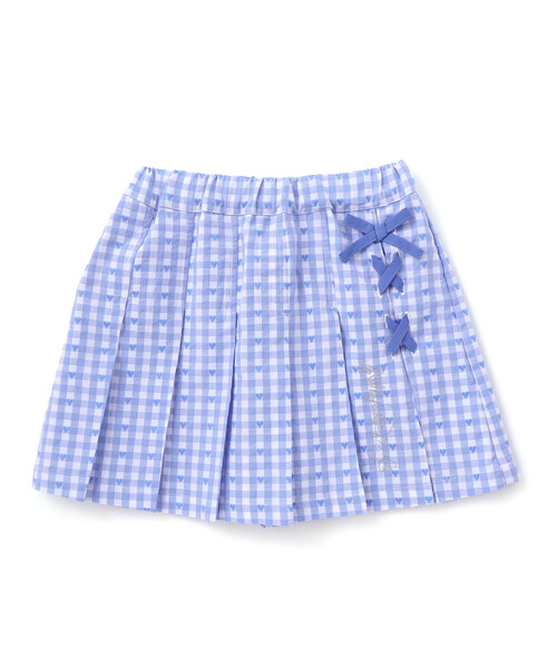 SLAP SLIP（スラップスリップ）の「【お揃い】チェックプリーツスカパン(90~130cm)（スカート・キッズ・レッド系その他/ブルー系その他・90cm/120cm/110cm/100cm/130cm）」の2枚目の写真
