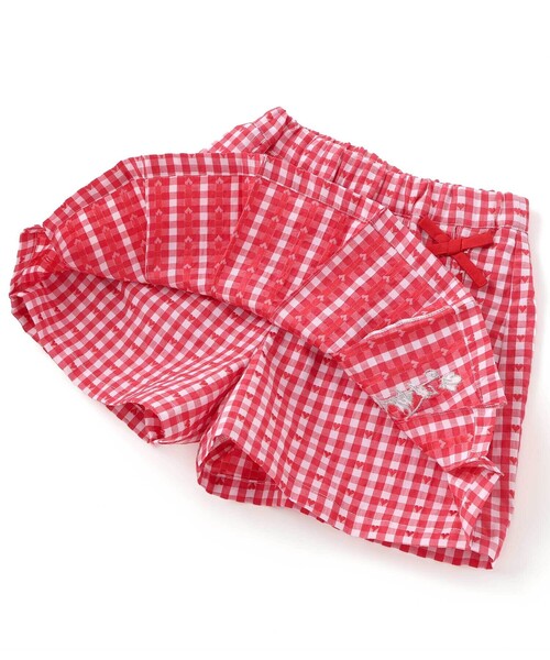 SLAP SLIP（スラップスリップ）の「【お揃い】チェックプリーツスカパン(90~130cm)（スカート・キッズ・レッド系その他/ブルー系その他・90cm/120cm/110cm/100cm/130cm）」の16枚目の写真