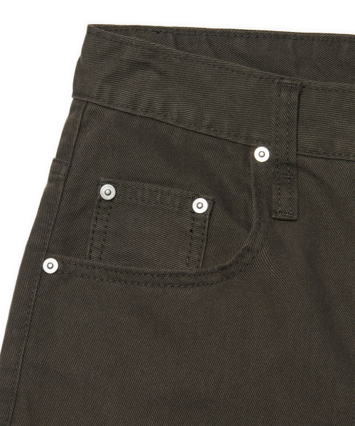NOMANUAL(NOMANUAL)の「WAVE CURVED COTTON PANTS - CHARCOAL(その他パンツ・レディース・その他・SMALL/MEDIUM/LARGE/X-LARGE)」の5枚目の写真