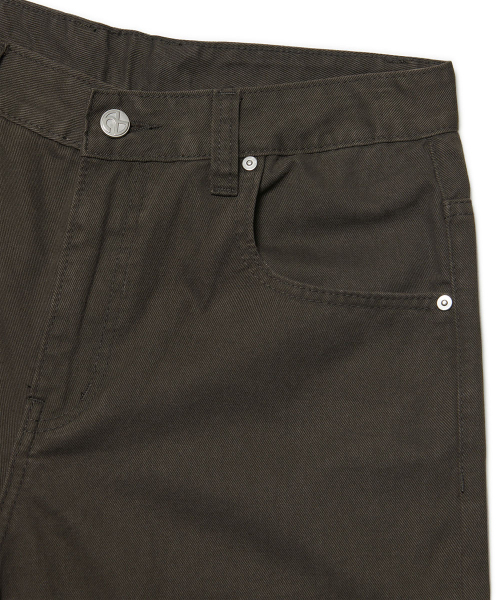 NOMANUAL(NOMANUAL)の「WAVE CURVED COTTON PANTS - CHARCOAL(その他パンツ・レディース・その他・SMALL/MEDIUM/LARGE/X-LARGE)」の6枚目の写真