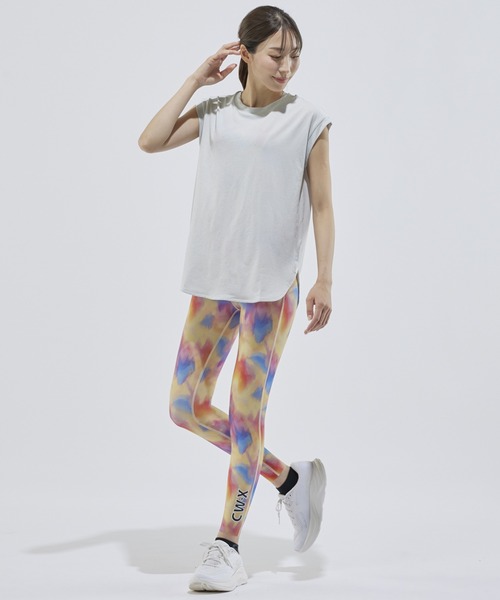 CW-X(シーダブリューエックス)の「スポーツウェア Tシャツ ノースリーブ(Tシャツ/カットソー・レディース・ブルー系その他/イエロー/サックスブルー/グレー・M/S/L)」の12枚目の写真