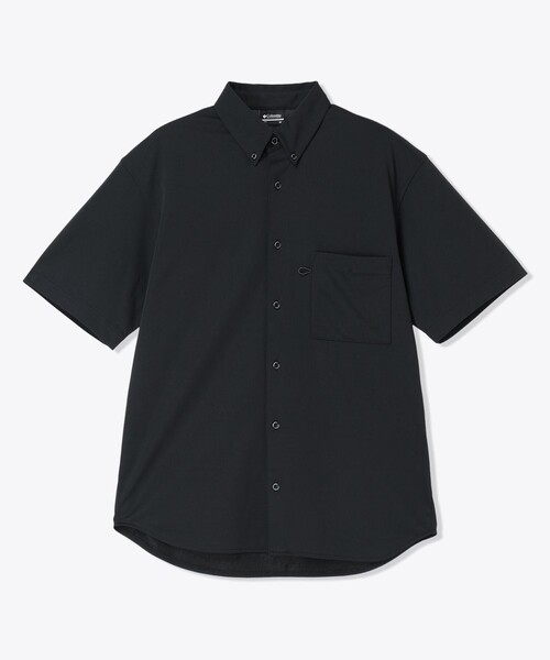 Columbia（コロンビア）の「限定展開 COLUMBIA BLACK LABEL/ ディープアベニューショートスリーブシャツ /コロンビア（シャツ/ブラウス・メンズ・ホワイト/グリーン/ブラック・L/S/XL/M）」の5枚目の写真
