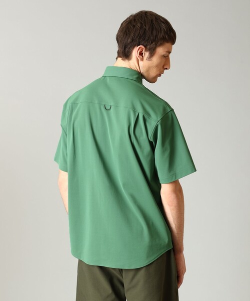 Columbia（コロンビア）の「限定展開 COLUMBIA BLACK LABEL/ ディープアベニューショートスリーブシャツ /コロンビア（シャツ/ブラウス・メンズ・ホワイト/グリーン/ブラック・L/S/XL/M）」の11枚目の写真