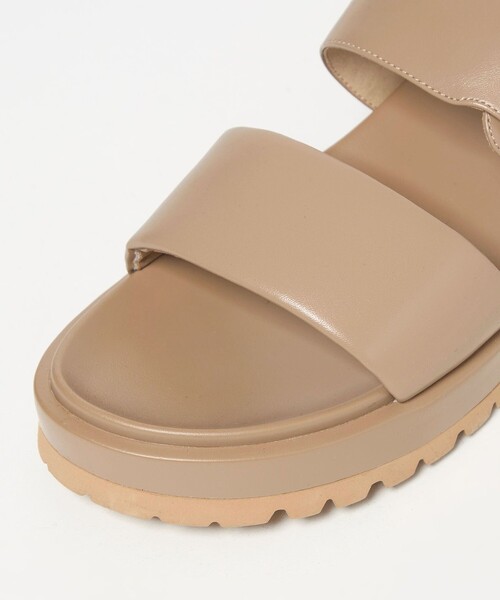 green label relaxing（グリーンレーベルリラクシング）の「ダブルベルト プラット サンダル（サンダル・レディース・ダークブラウン/ベージュ/ブラック・XL/L/M/S）」の13枚目の写真