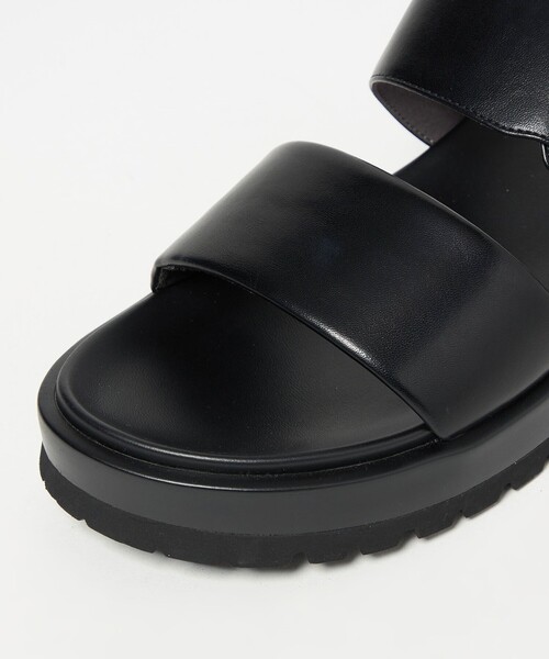 green label relaxing（グリーンレーベルリラクシング）の「ダブルベルト プラット サンダル（サンダル・レディース・ダークブラウン/ベージュ/ブラック・XL/L/M/S）」の16枚目の写真