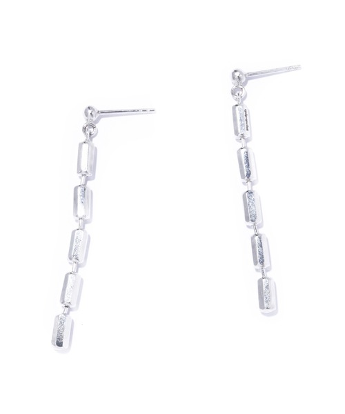quip queint(クイップクエイント)の「【quip queint】bandle pierce/バンドル ピアス QU253(ピアス(両耳用)・レディース・シルバー・FREE)」の3枚目の写真
