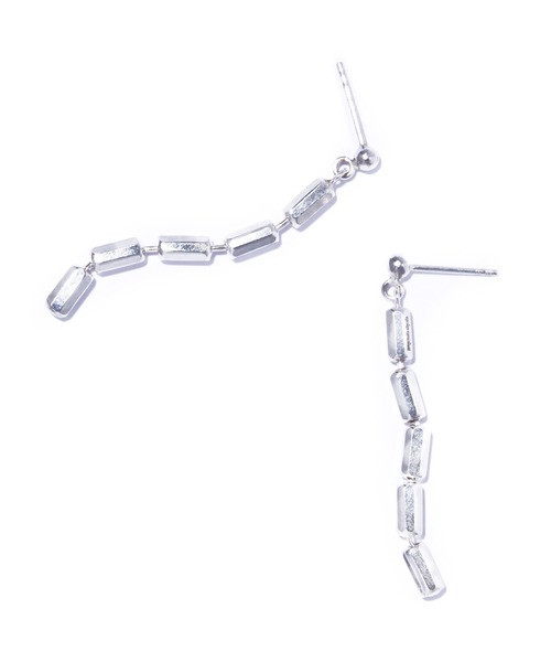 quip queint(クイップクエイント)の「【quip queint】bandle pierce/バンドル ピアス QU253(ピアス(両耳用)・レディース・シルバー・FREE)」の4枚目の写真