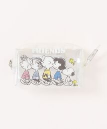 A BAG OF CHIPS（アバッグオブチップス）の「PEANUTS/ピーナッツ　スヌーピー＆フレンズシリーズクリアミニポーチ（ポーチ）」