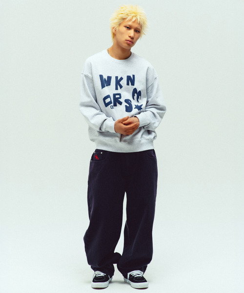 WKNDRS(ウィーキャンドース)の「SCORPION BAGGY DENIM PANTS (NAVY)(デニムパンツ・レディース・その他・SMALL/MEDIUM/LARGE/X-LARGE)」の7枚目の写真