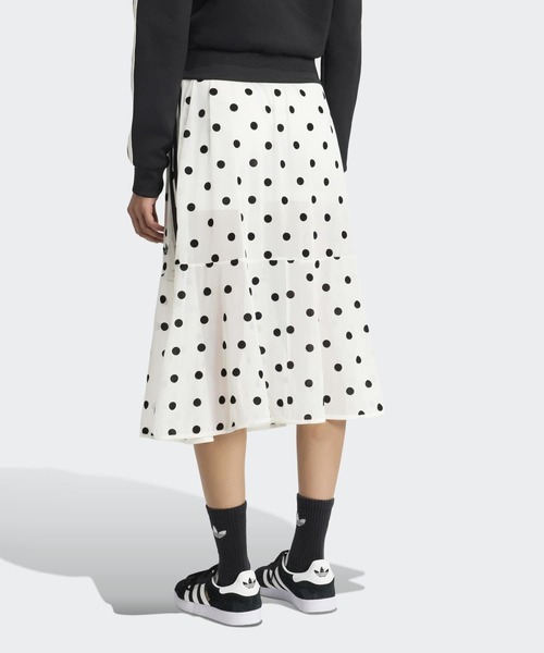 adidas(アディダス)の「シアー 水玉模様スカート / アディダスオリジナルス adidas Originals(スカート・レディース・ホワイト/ブラック・LARGE/SMALL/XX-LARGE/X-LARGE/MEDIUM)」の8枚目の写真