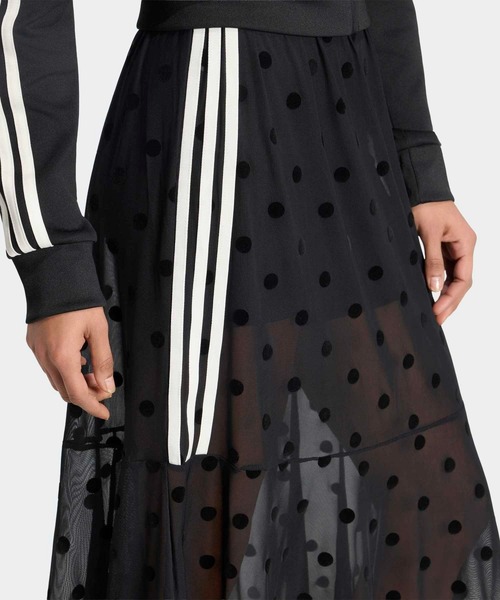 adidas(アディダス)の「シアー 水玉模様スカート / アディダスオリジナルス adidas Originals(スカート・レディース・ホワイト/ブラック・LARGE/SMALL/XX-LARGE/X-LARGE/MEDIUM)」の5枚目の写真