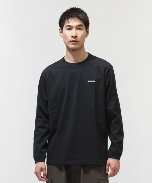 Columbia(コロンビア)の「【別注】コロンビア スリーピービュートグラフィックロングスリーブTシャツ 限定コラボ(Tシャツ/カットソー・メンズ・ブラック/ブラウン/ホワイト・S/M/L/LL)」の3枚目の写真
