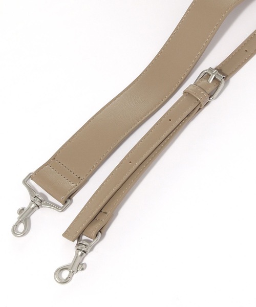 LEPSIM（レプシィム）の「パッチワークバッグ　646417（ショルダーバッグ・レディース・ブラック/ベージュ・ONE SIZE）」の15枚目の写真