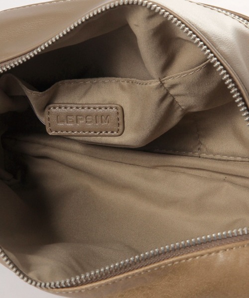 LEPSIM（レプシィム）の「パッチワークバッグ　646417（ショルダーバッグ・レディース・ブラック/ベージュ・ONE SIZE）」の16枚目の写真