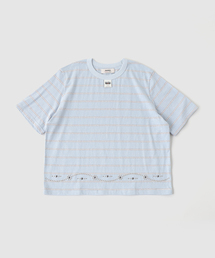 DAIRIKU | DAIRIKU / ダイリク "Waist Studs" Border H-S Tee(Tシャツ/カットソー)