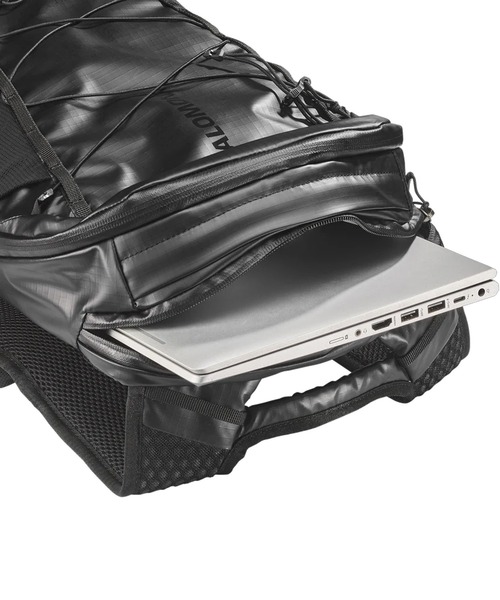 SALOMON（サロモン）の「SALOMON/サロモン バックパック XT 15 OG エックスティー15L 防水 LC2858200（バックパック/リュック・メンズ・ブラック・FREE）」の4枚目の写真