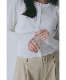 ロングリブカーディガン