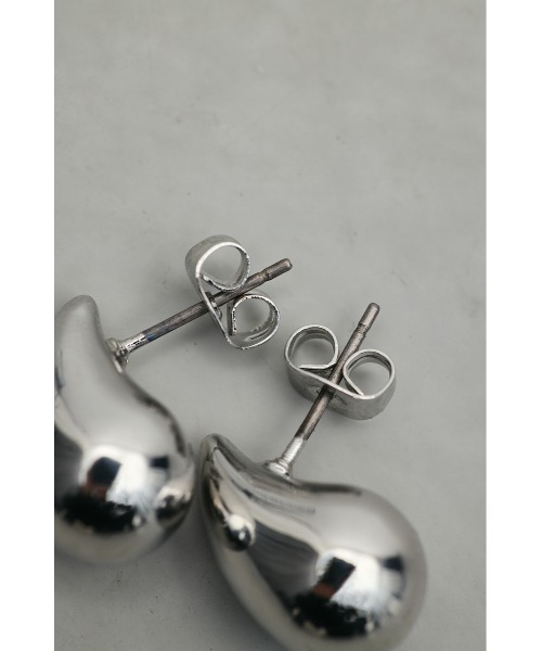 STYLEMIXER(スタイルミキサー)の「ドロップモチーフピアス(ピアス(両耳用)・レディース・シルバー/ゴールド・FREE)」の8枚目の写真