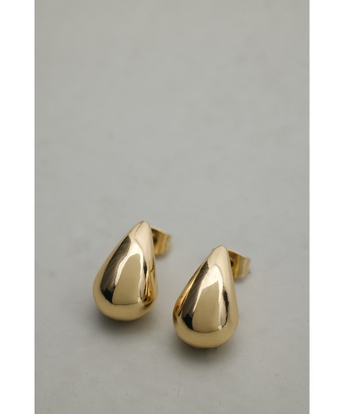 STYLEMIXER(スタイルミキサー)の「ドロップモチーフピアス(ピアス(両耳用)・レディース・シルバー/ゴールド・FREE)」の10枚目の写真