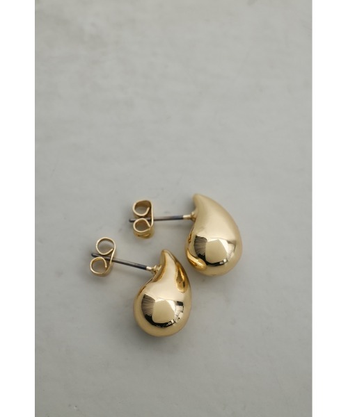 STYLEMIXER(スタイルミキサー)の「ドロップモチーフピアス(ピアス(両耳用)・レディース・シルバー/ゴールド・FREE)」の12枚目の写真