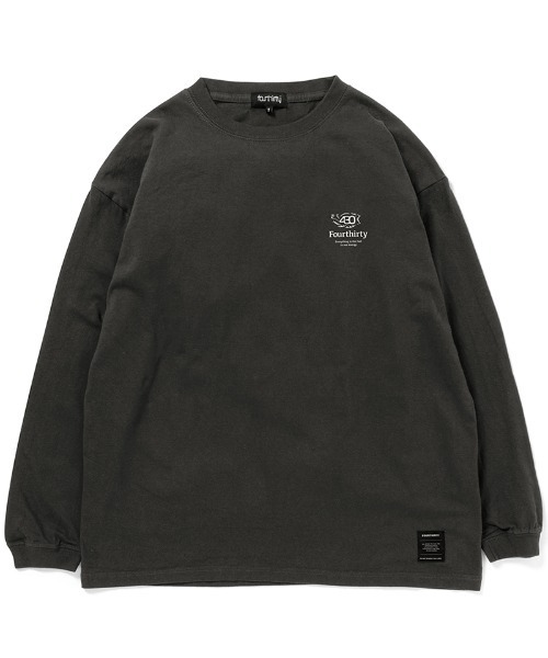 430（フォーサーティ）の「mlt5651- ROSEN F L-S TEE カットソー(26-126)（Tシャツ/カットソー・メンズ・ブラック系その他/アッシュ/サックスブルー/ブラック/ネイビー/グリーン/ホワイト・3/2/1/0）」の3枚目の写真