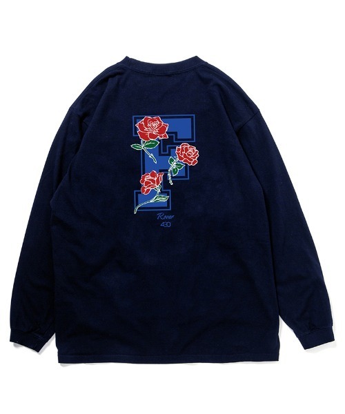430（フォーサーティ）の「mlt5651- ROSEN F L-S TEE カットソー(26-126)（Tシャツ/カットソー・メンズ・ブラック系その他/アッシュ/サックスブルー/ブラック/ネイビー/グリーン/ホワイト・3/2/1/0）」の6枚目の写真