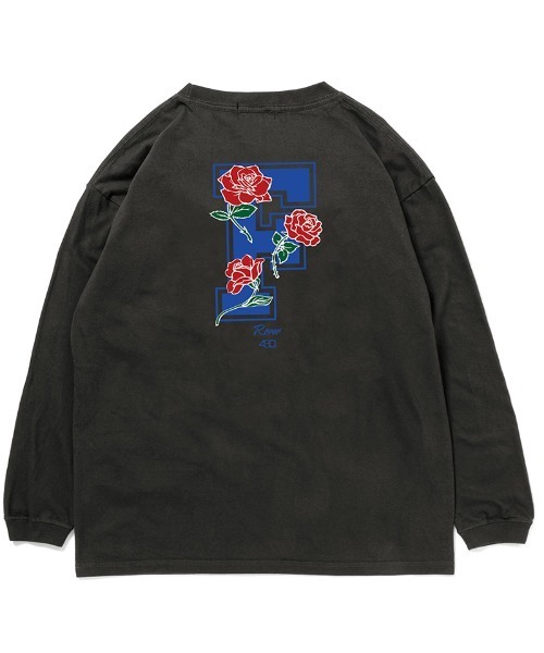 430（フォーサーティ）の「mlt5651- ROSEN F L-S TEE カットソー(26-126)（Tシャツ/カットソー・メンズ・ブラック系その他/アッシュ/サックスブルー/ブラック/ネイビー/グリーン/ホワイト・3/2/1/0）」の13枚目の写真