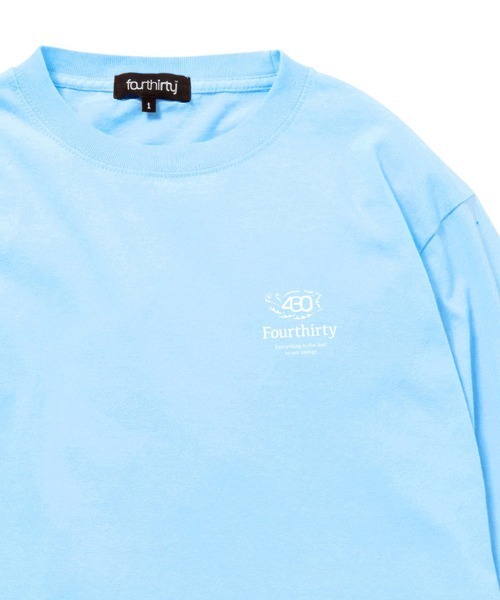 430（フォーサーティ）の「mlt5651- ROSEN F L-S TEE カットソー(26-126)（Tシャツ/カットソー・メンズ・ブラック系その他/アッシュ/サックスブルー/ブラック/ネイビー/グリーン/ホワイト・3/2/1/0）」の15枚目の写真