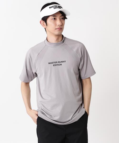 セール】コンピュータージャガード半袖ハイネックカットソー（Tシャツ