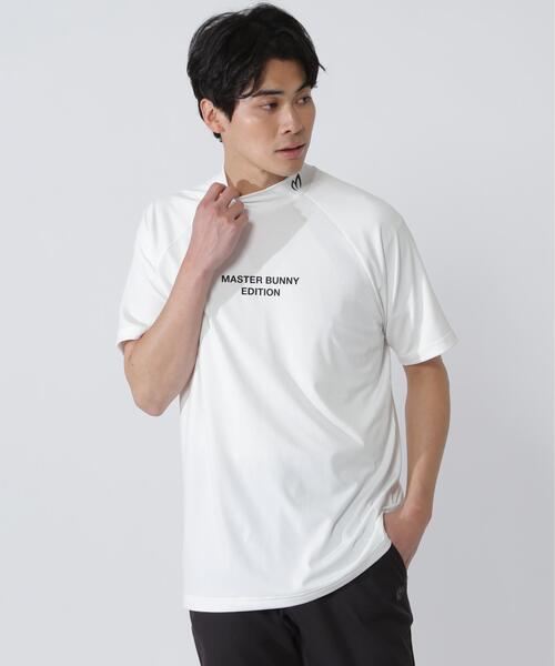 セール】コンピュータージャガード半袖ハイネックカットソー（Tシャツ