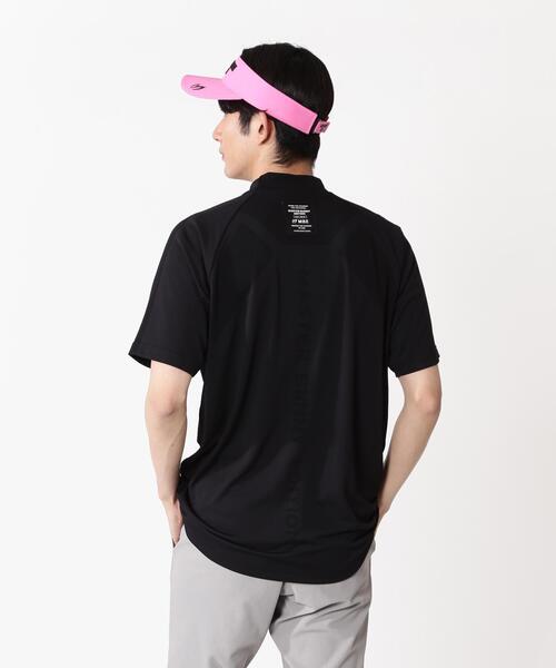 MASTER BUNNY EDITION(マスターバニーエディション)の「コンピュータージャガード半袖ハイネックカットソー(Tシャツ/カットソー・メンズ・ブラック/ホワイト/グレー・MEDIUM/LARGE)」の21枚目の写真