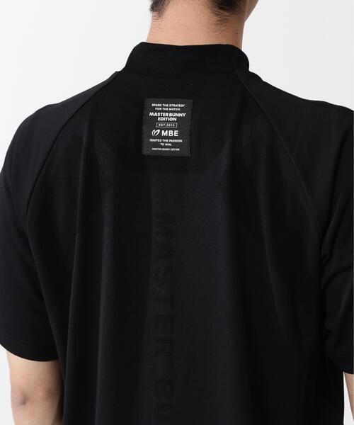 MASTER BUNNY EDITION(マスターバニーエディション)の「コンピュータージャガード半袖ハイネックカットソー(Tシャツ/カットソー・メンズ・ブラック/ホワイト/グレー・MEDIUM/LARGE)」の17枚目の写真