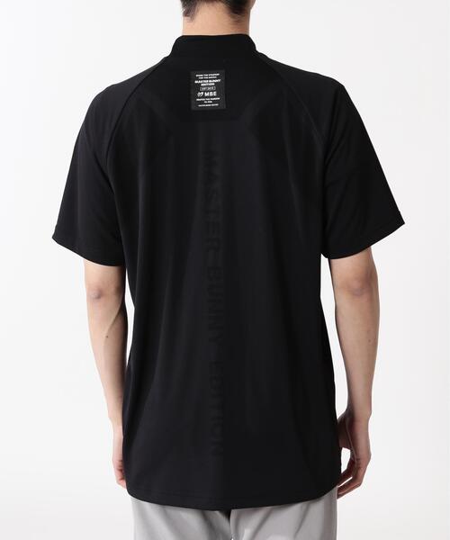 MASTER BUNNY EDITION(マスターバニーエディション)の「コンピュータージャガード半袖ハイネックカットソー(Tシャツ/カットソー・メンズ・ブラック/ホワイト/グレー・MEDIUM/LARGE)」の16枚目の写真