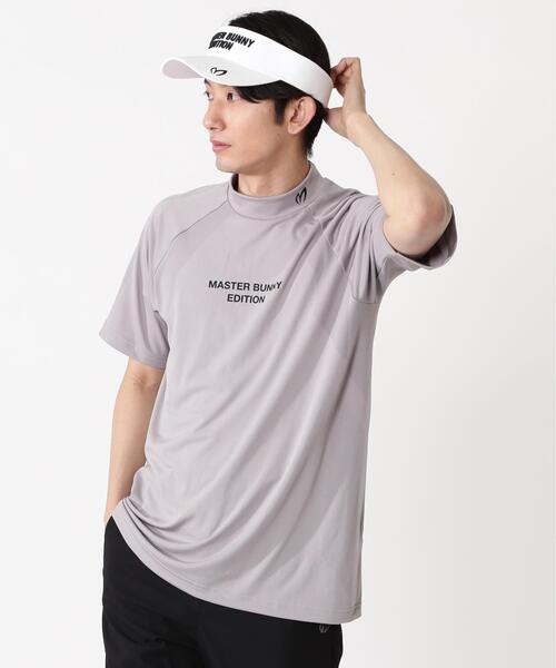 MASTER BUNNY EDITION(マスターバニーエディション)の「コンピュータージャガード半袖ハイネックカットソー(Tシャツ/カットソー・メンズ・ブラック/ホワイト/グレー・MEDIUM/LARGE)」の11枚目の写真