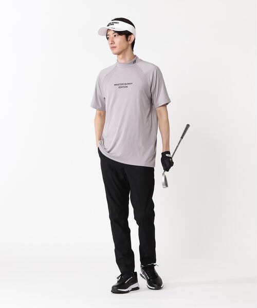 MASTER BUNNY EDITION(マスターバニーエディション)の「コンピュータージャガード半袖ハイネックカットソー(Tシャツ/カットソー・メンズ・ブラック/ホワイト/グレー・MEDIUM/LARGE)」の10枚目の写真