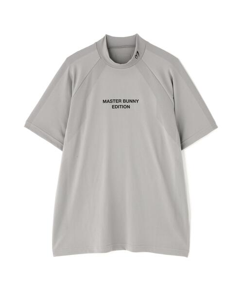 MASTER BUNNY EDITION(マスターバニーエディション)の「コンピュータージャガード半袖ハイネックカットソー(Tシャツ/カットソー・メンズ・ブラック/ホワイト/グレー・MEDIUM/LARGE)」の8枚目の写真